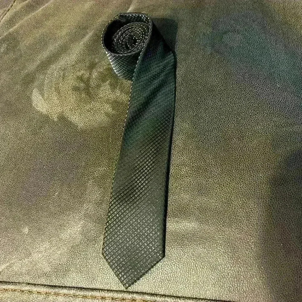 Calvin Klein Black Shimmer Tie